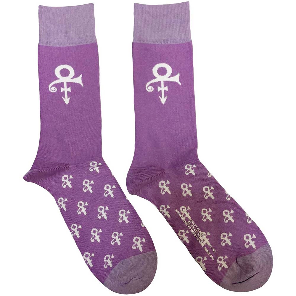 Prince - Symbol Sokken - Paars